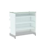 BALCAO ATENDIMENTO 1,00X1,00X0,50 BRANCO C CRIST LO - FUNDO