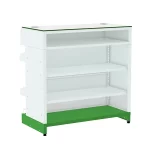 BALCAO ATENDIMENTO 1,00X1,00X0,50 BRANCO C VD - FUNDO