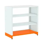 BALCAO COMERCIAL ABERTO 1,00X1,00X0,50 BRANCO C LRJ - FUNDO